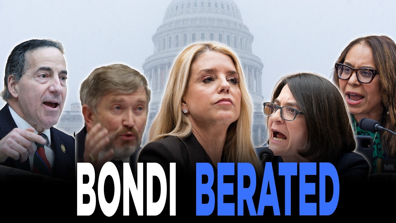 Pam Bondi's Heated Hearing: Epstein Files & Trump Agenda Clashes